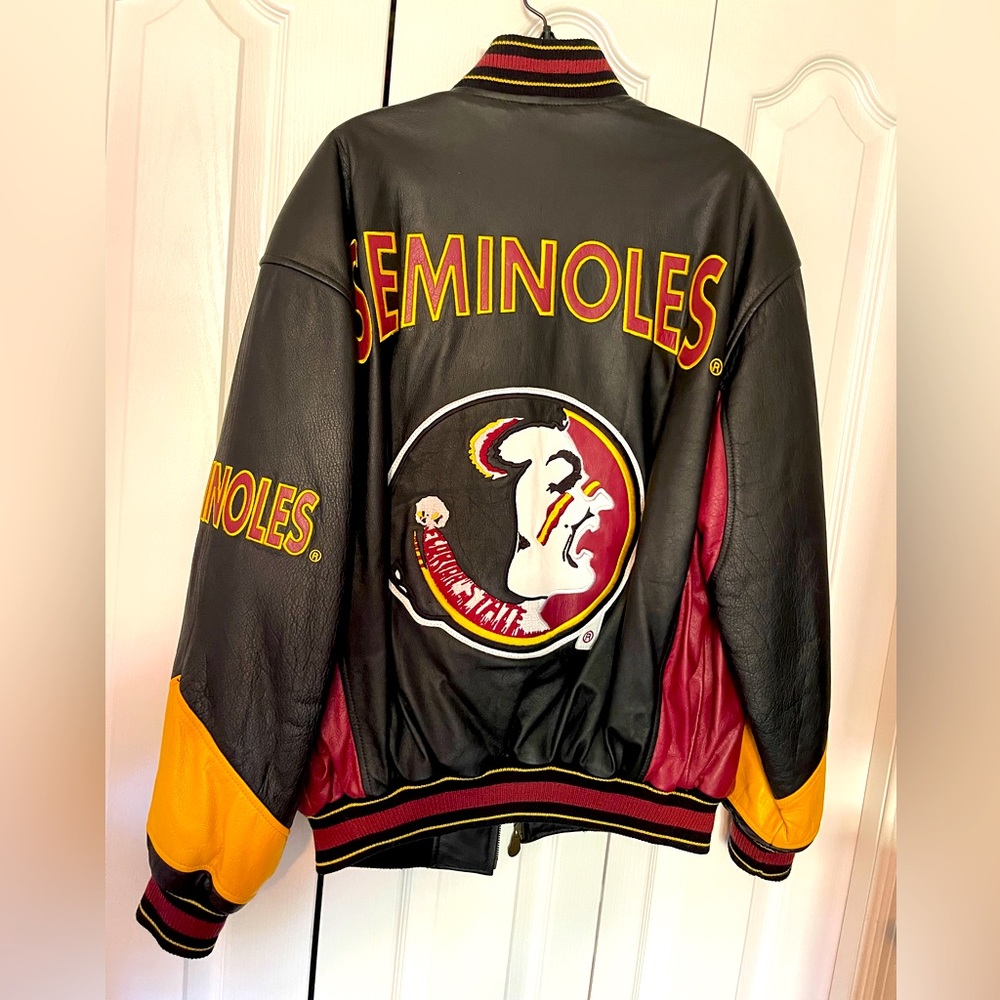 Florida State Leather Jacket